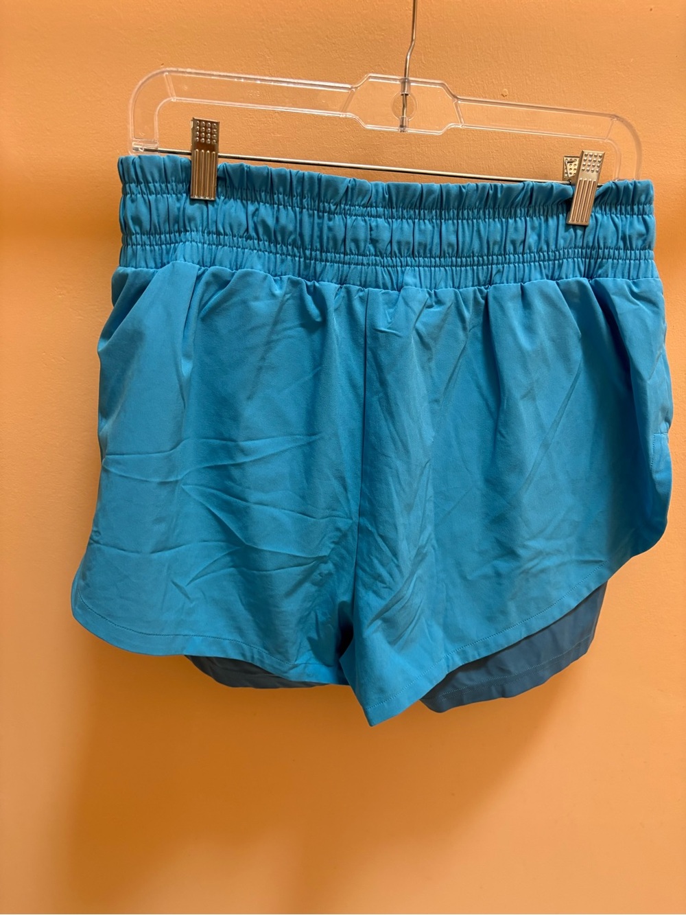 Gymshark Running 2 in 1 Shorts in Electric Blue/Luna Blue - Picture 5 of 7